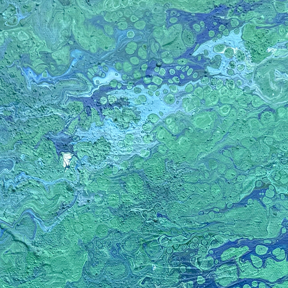 Fließendes Grün