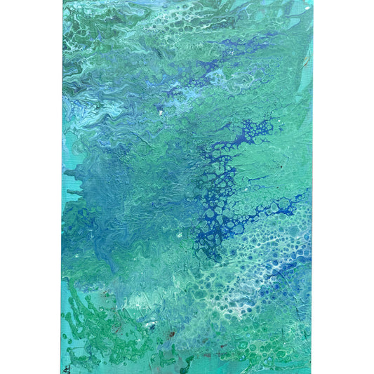 Fließendes Grün