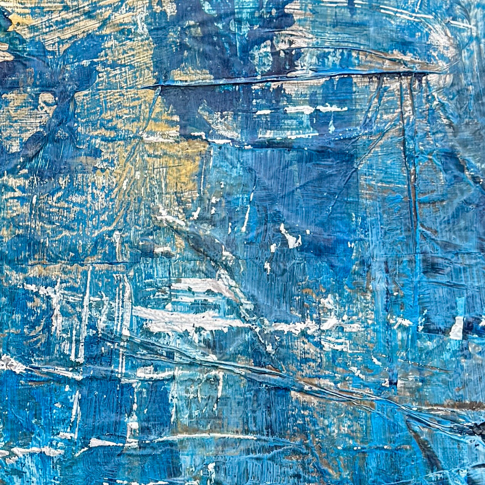 Folie Abstrakt Blau