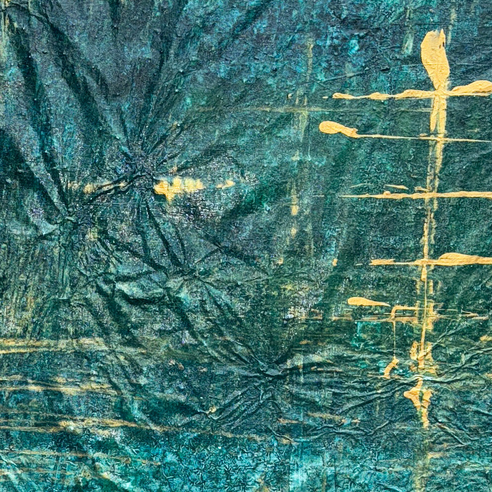 Folie Abstrakt Grün